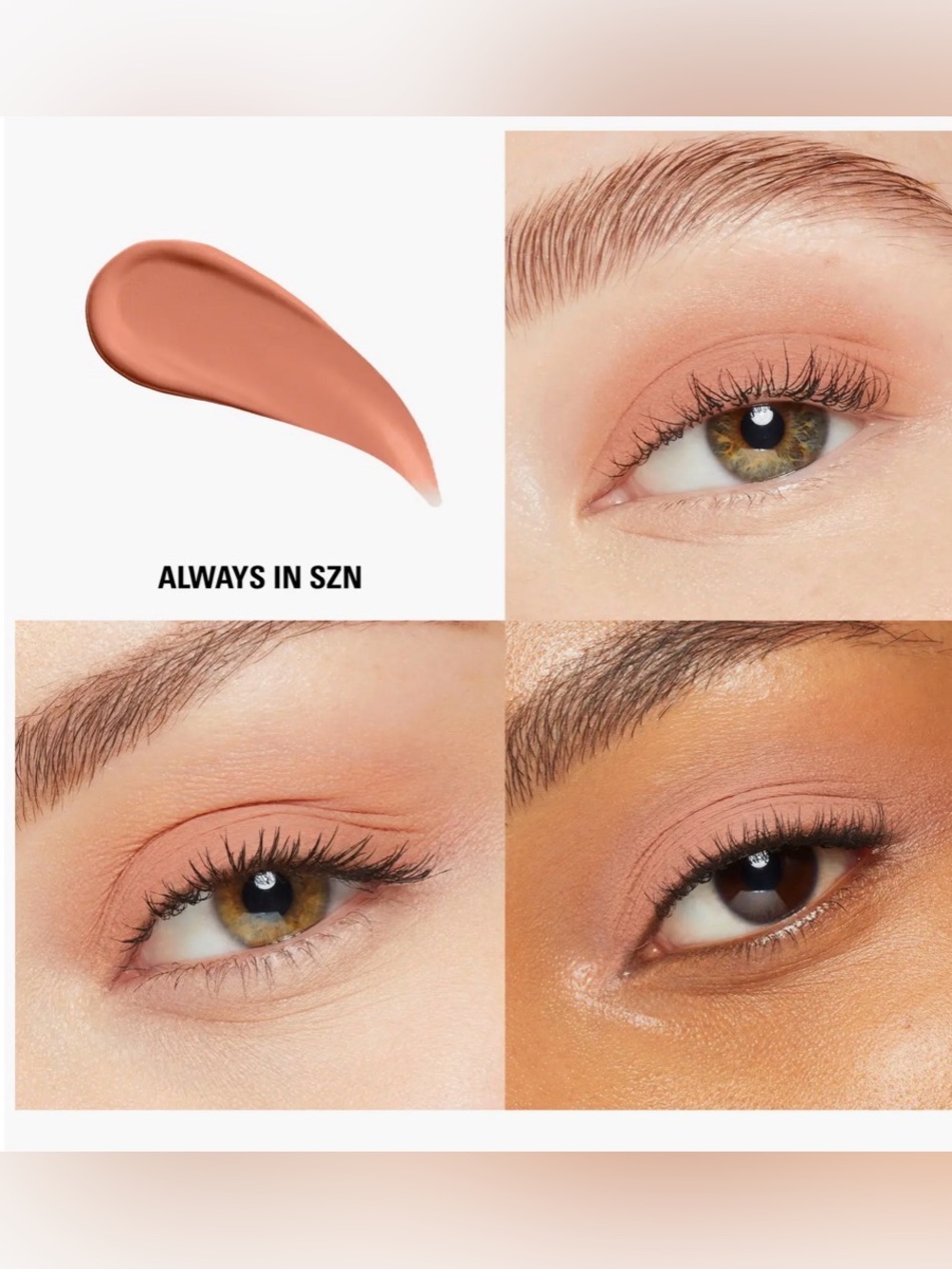 Kylie Cosmetics ALWAYS IN SZN Matte Liquid Eye Shadow - Soft Nude Pink